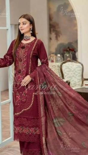 KARMA ‘AFFREEN’ | EMBROIDERED COTTON READYMADE | KC-274