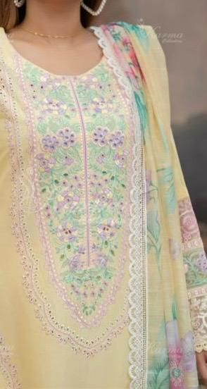 KARMA ‘AFFREEN’ | EMBROIDERED COTTON READYMADE | KC-271