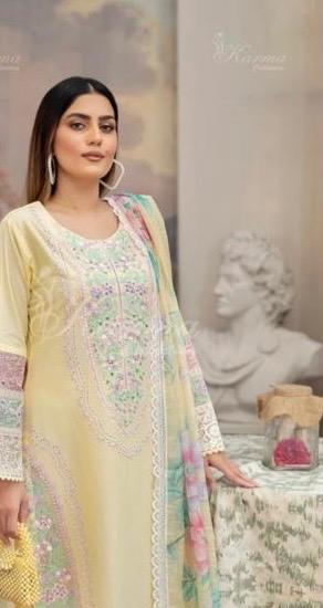 KARMA ‘AFFREEN’ | EMBROIDERED COTTON READYMADE | KC-271