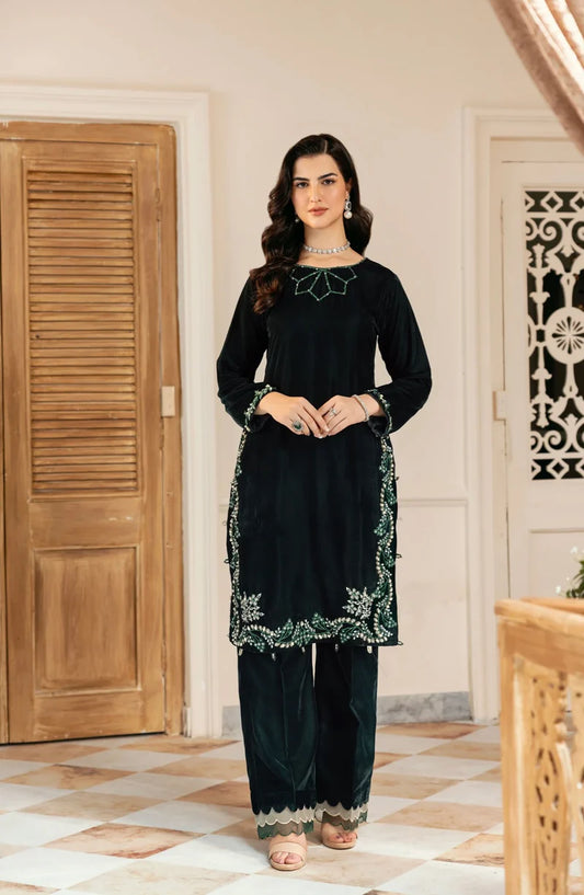 NAKHRA AIN Luxury Velvet Collection readymade ALV1 Mirha Special