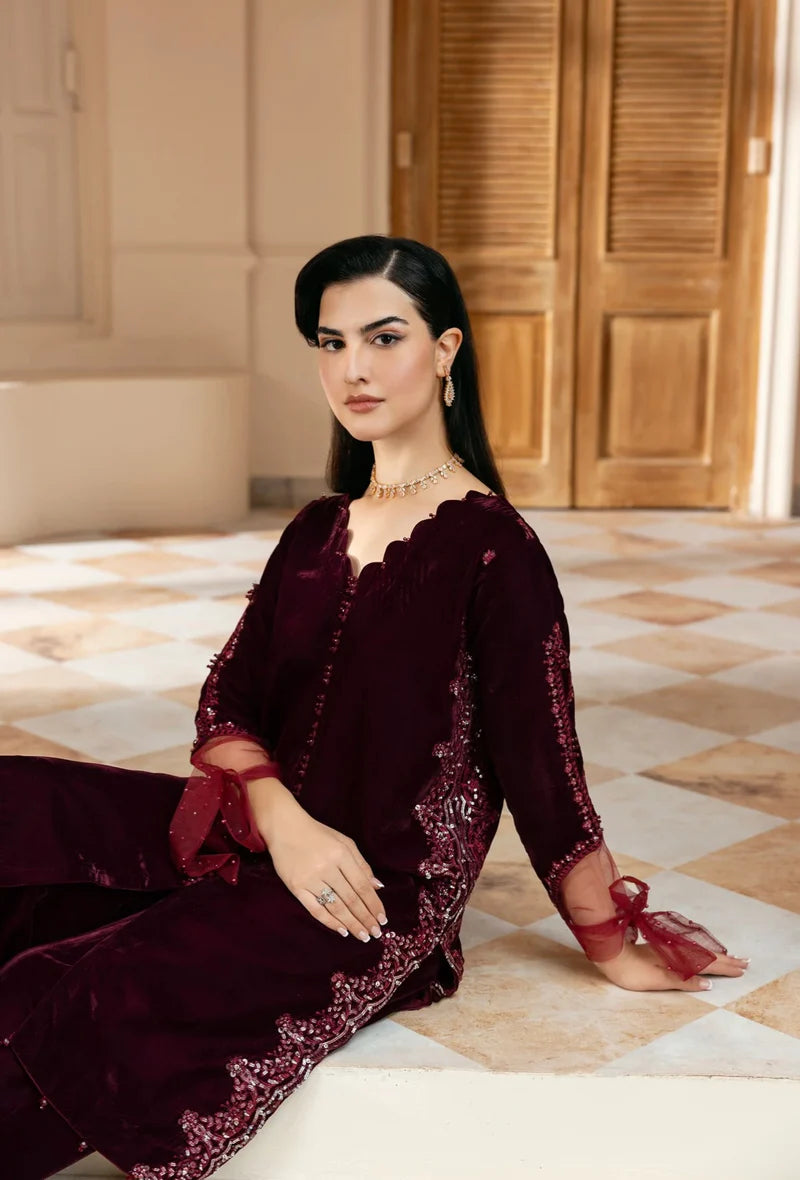 NAKHRA AIN Luxury Velvet Collection readymade ALV3 : Mirha Special