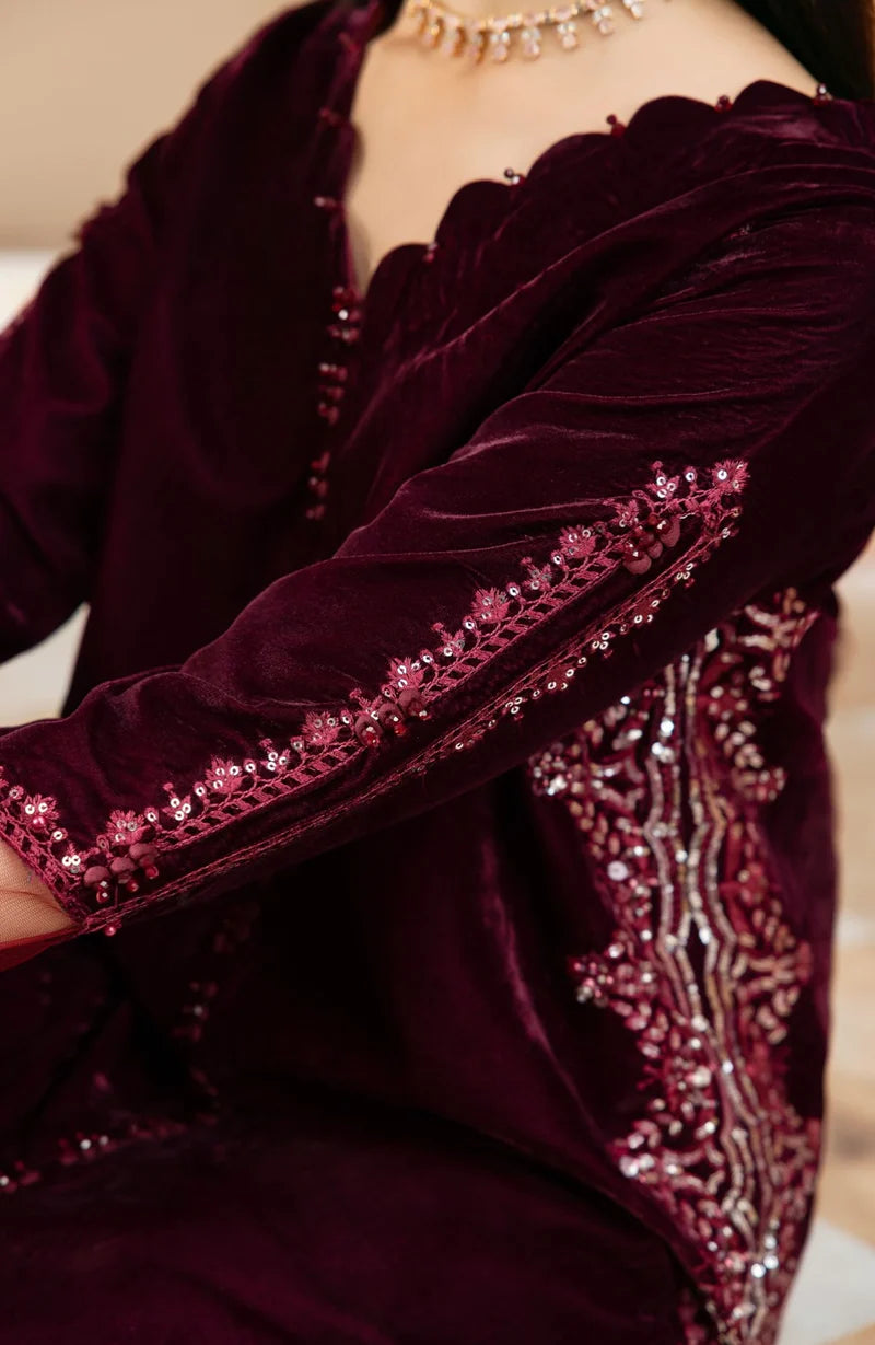 NAKHRA AIN Luxury Velvet Collection readymade ALV3 : Mirha Special